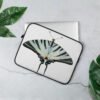 Funda para laptop 13 mariposa zebra