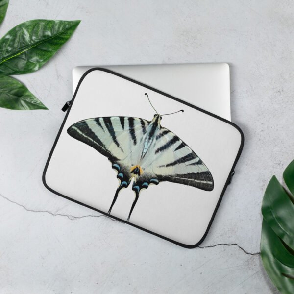 Funda para laptop 13 mariposa zebra Funda para laptop 13 mariposa zebra
