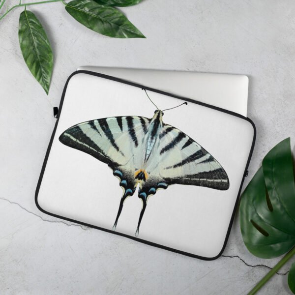 Funda para laptop 15 mariposa zebra Funda para laptop 15 mariposa zebra