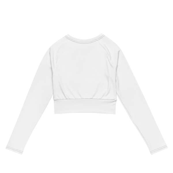 all-over-print-recycled-long-sleeve-crop-top-white-back-6a15261dd185a.png Crop Top Amanita Muscaria | Manga Larga Deportivo Sostenible
