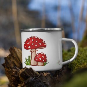 enamel-mug-white-12-oz-right-697d4eacb1d4c.jpg Taza esmaltada | amanita
