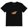 Camiseta infantil de algodón orgánico con dibujo de mariposa monarca