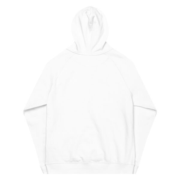 unisex-eco-raglan-hoodie-white-back-6723f10e92668.jpg Sudadera con capucha ecológica | helecho