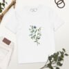 Playera Estampada de Flores Azules