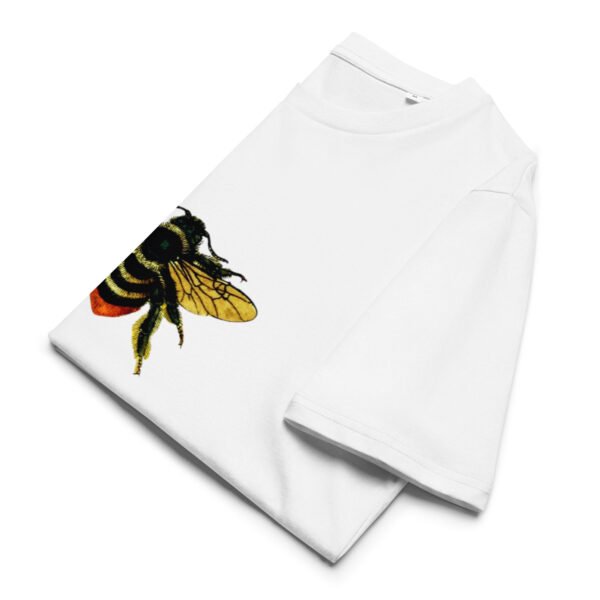 unisex-organic-cotton-t-shirt-white-front-67fdd14a79ce0.jpg Playera de algodón orgánico | abejorro