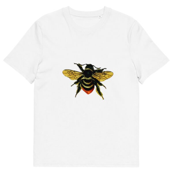 unisex-organic-cotton-t-shirt-white-front-67fdd14a7d688.jpg Playera de algodón orgánico | abejorro