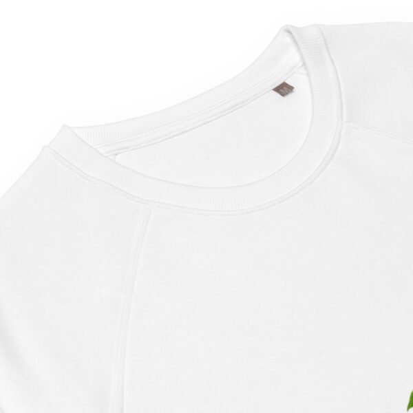 Sudadera orgánica raglán unisex | Ciclo de mariposa